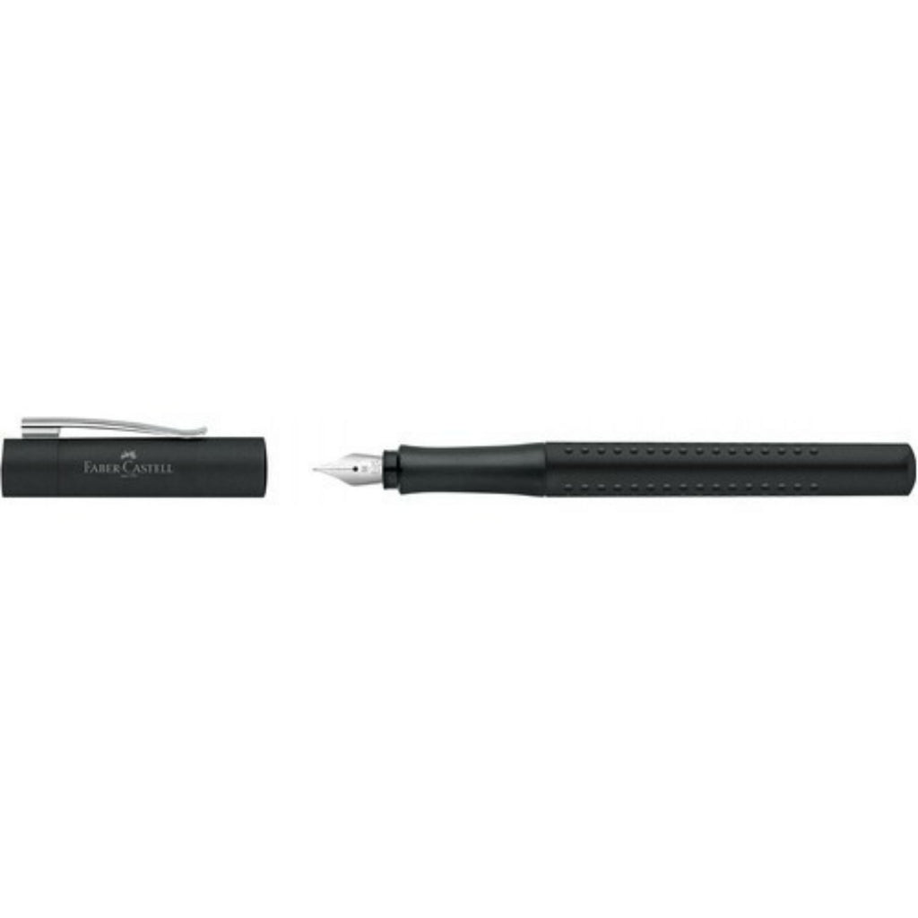 Pluma Estilográfica Grip 2011 M Negro Faber-Castell