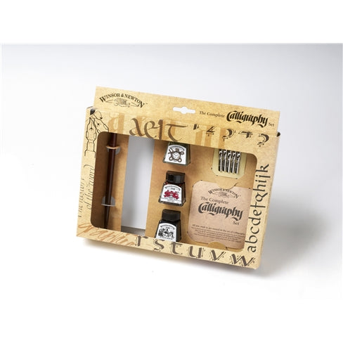 Set de Tintas Caligrafía 3x14ml + Plumas Winsor & Newton