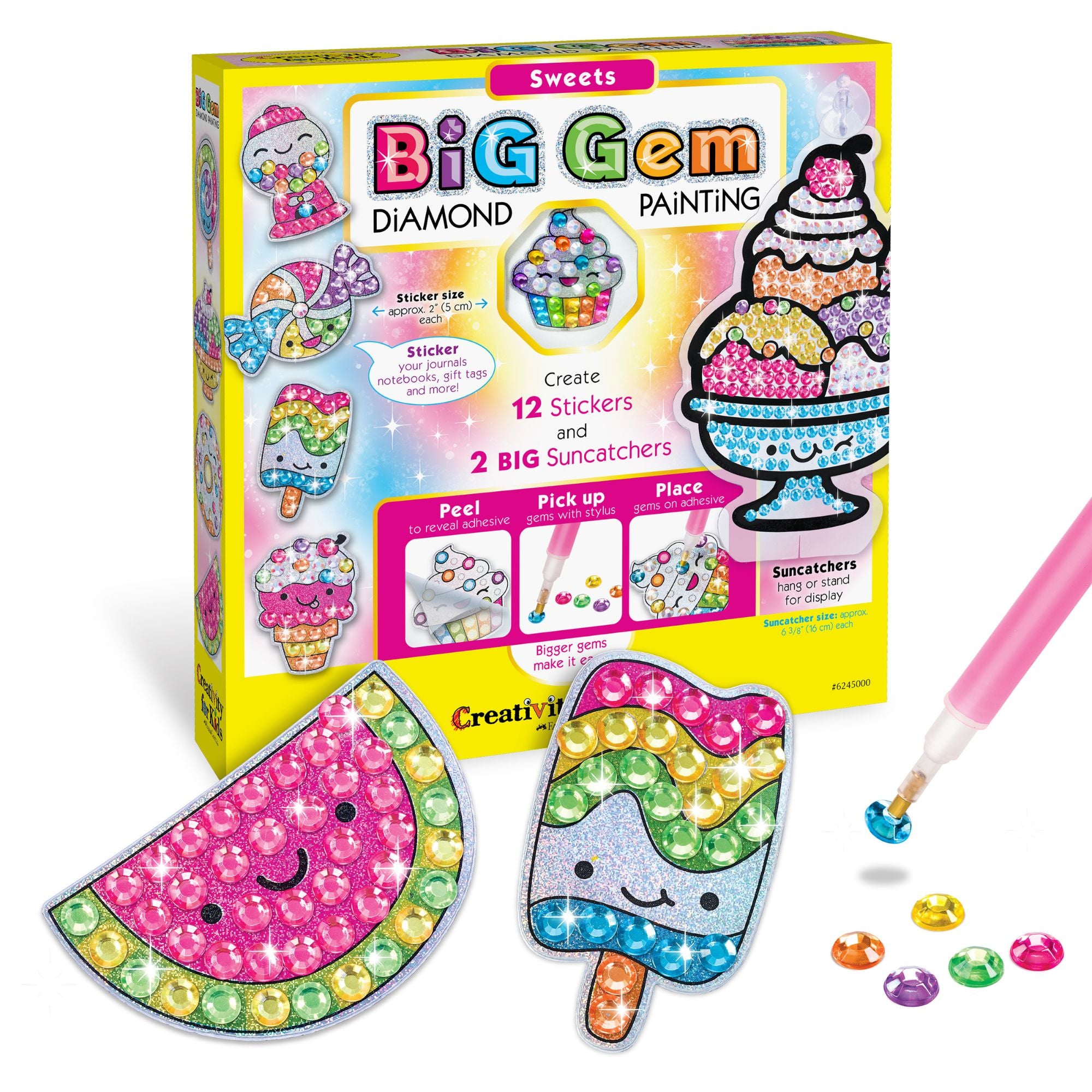 Creativity for Kids: Pintura con diamantes - Dulces