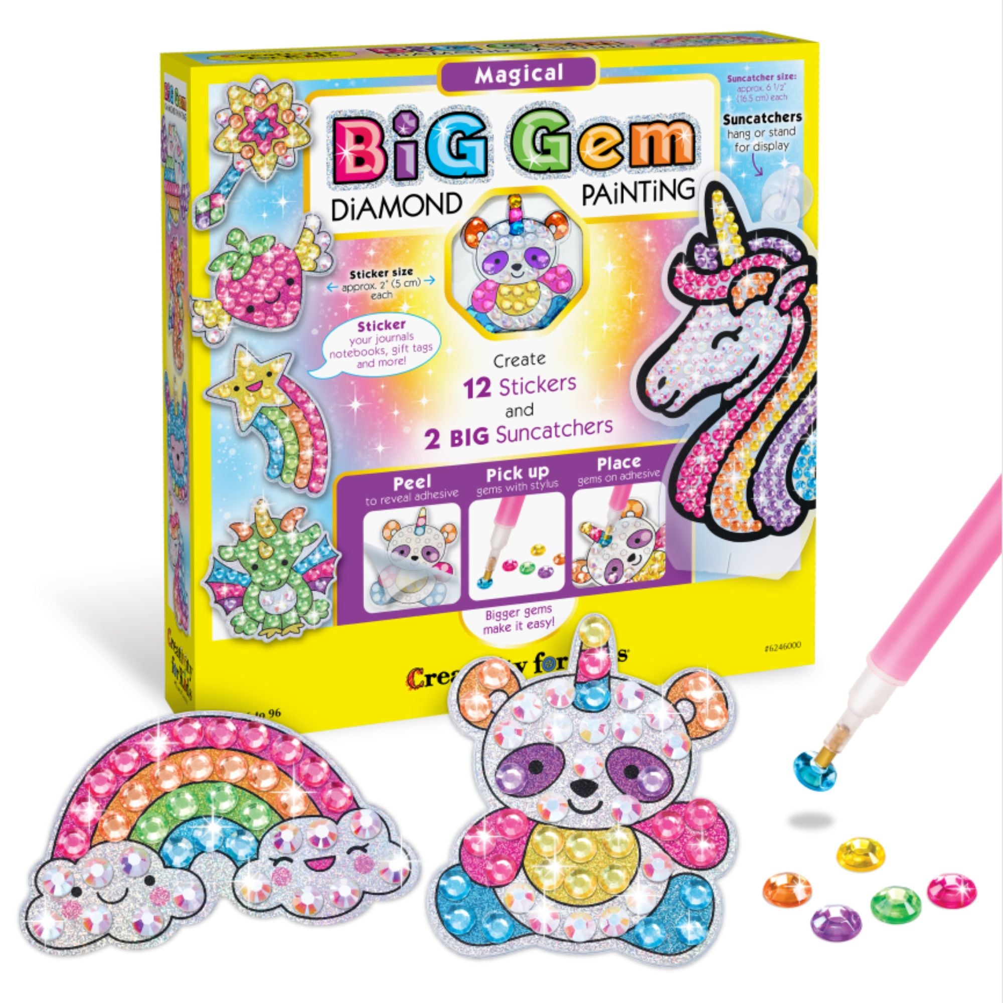 Creativity for Kids: Pintura con diamantes - Magia