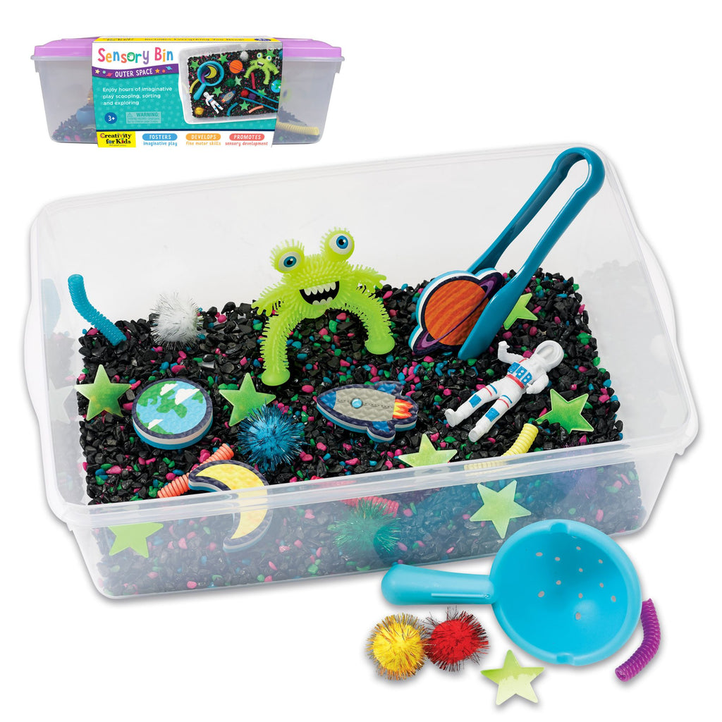 Creativity for Kids: Caja Sensorial - Espacio exterior