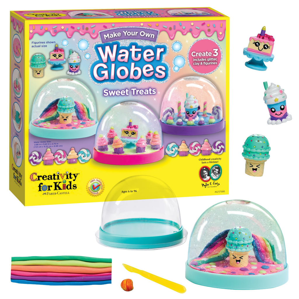 Creativity for Kids: Globos de nieve - Dulces