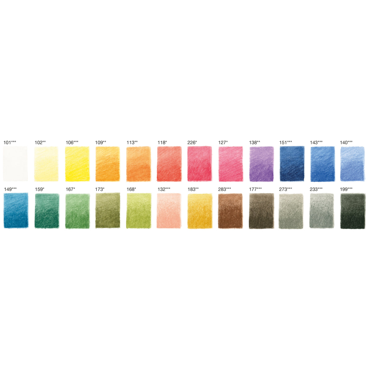Lápiz Pitt Pastel Estuche Faber-Castell x24 Colores