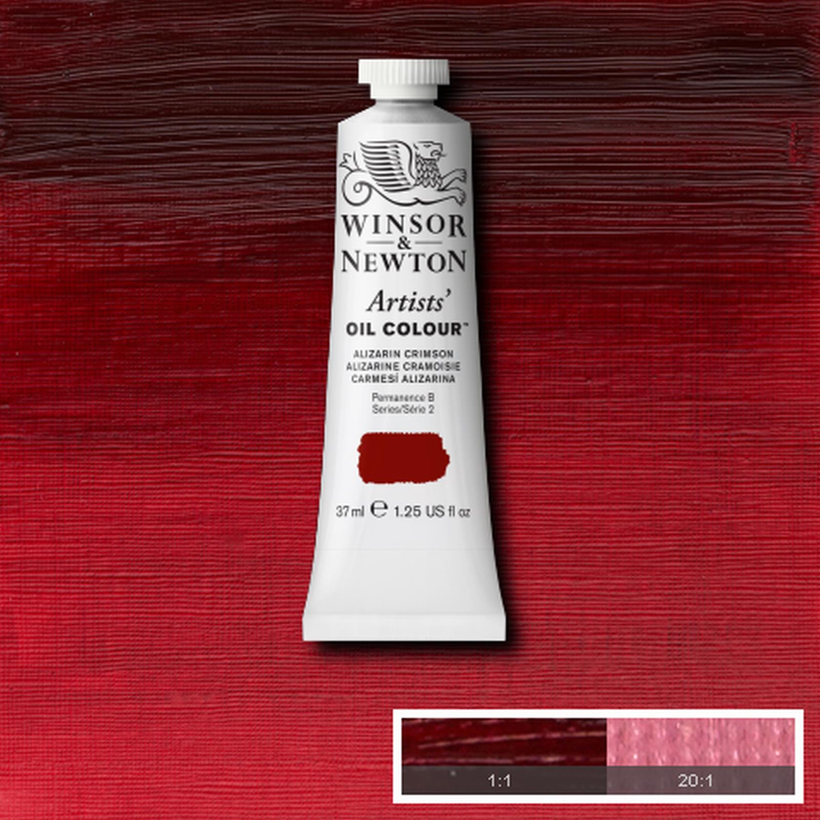 Oleo Artist Winsor & Newton 37ml - Varios Colores Marron Transparente