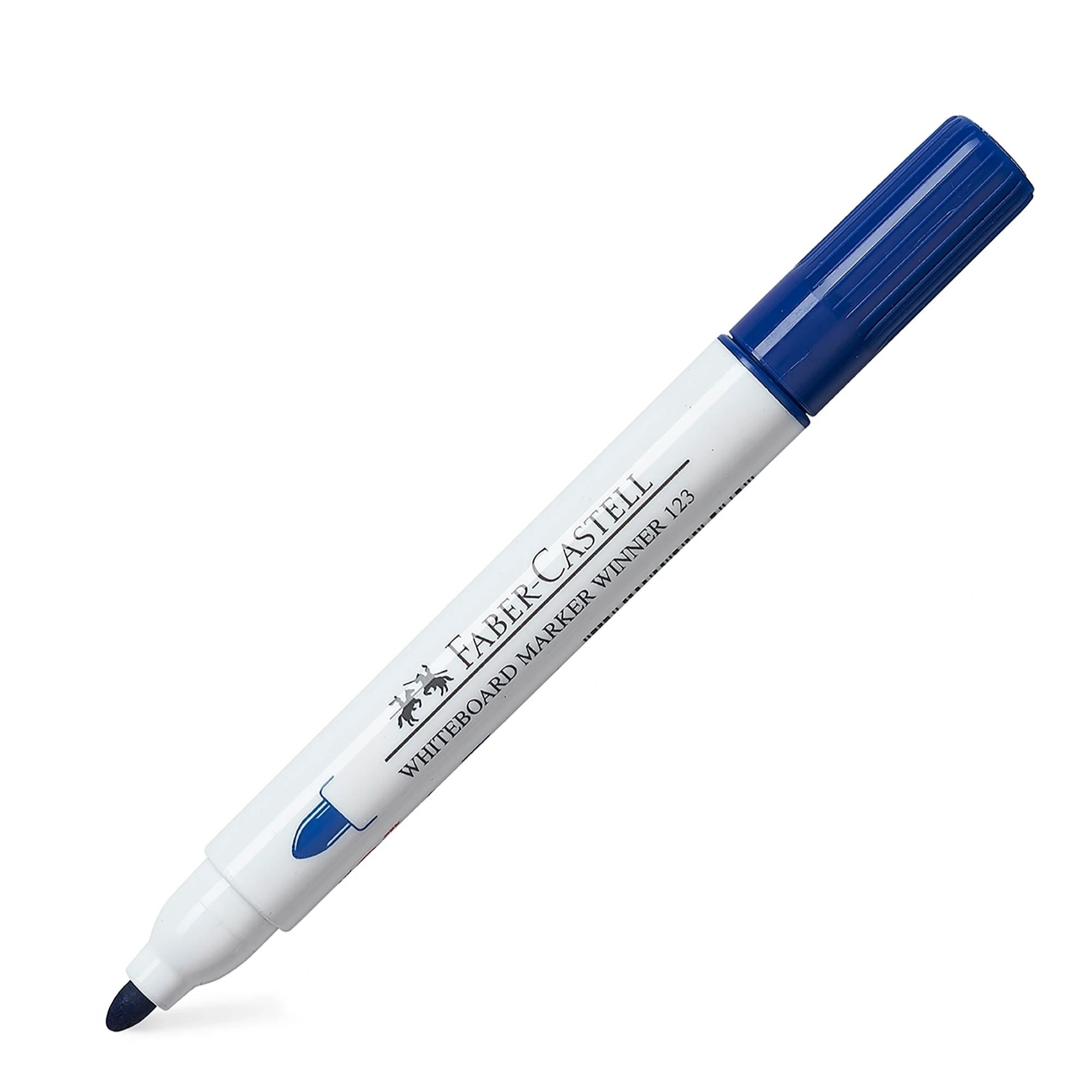 Plumón de Pizarra Winner 123  Faber-Castell 4mm azul
