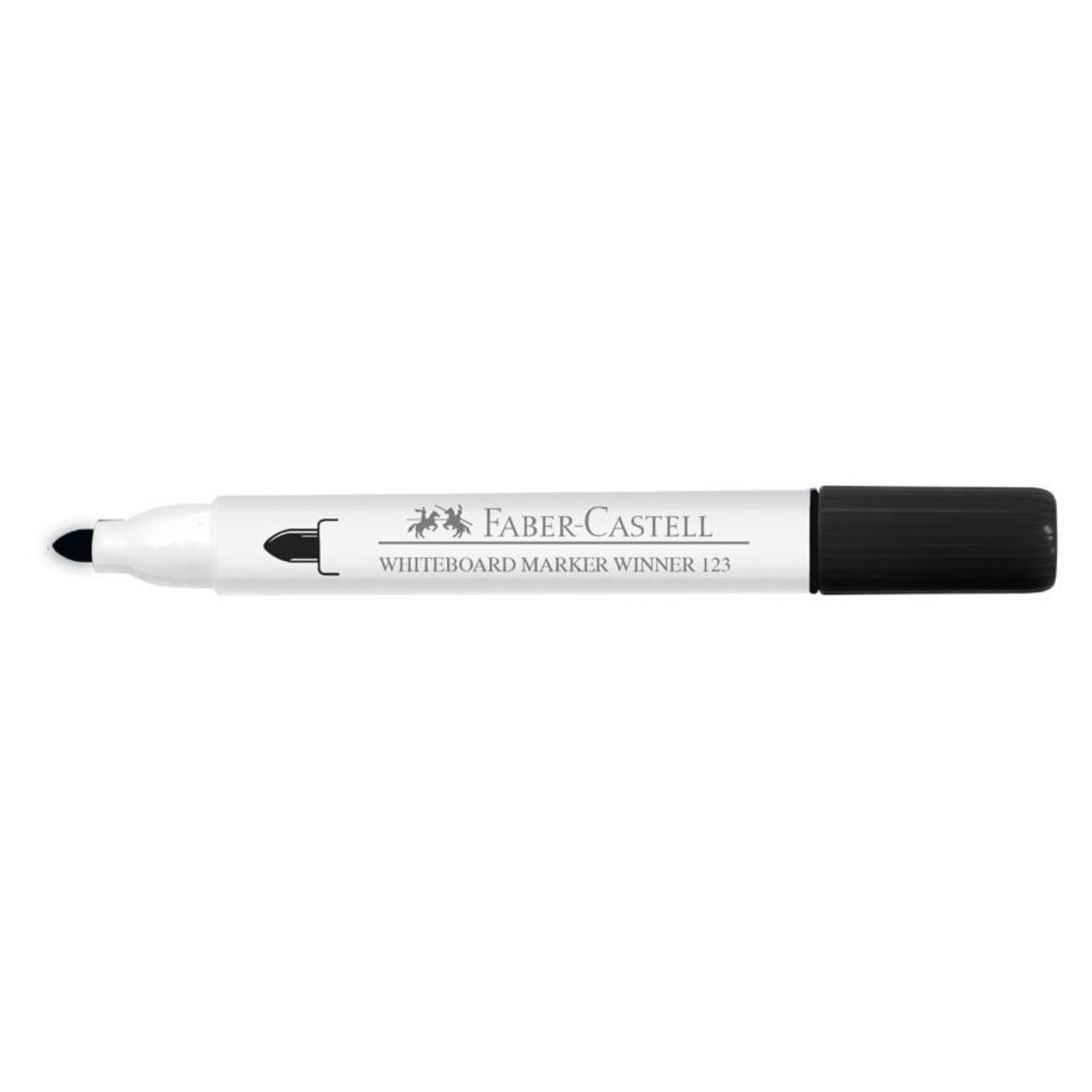 Plumón de Pizarra Winner 123 Faber-Castell 4mm negro