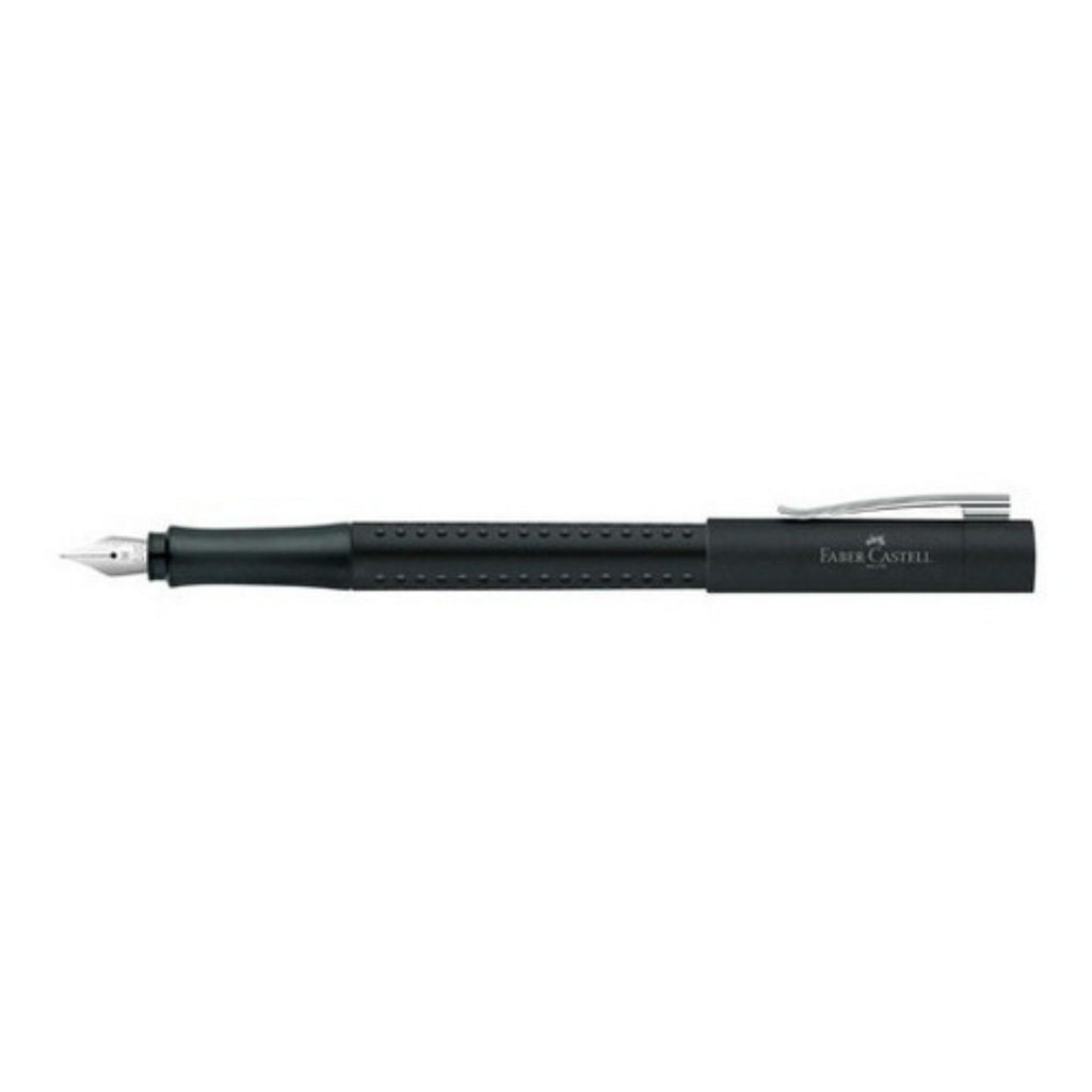 Pluma Estilográfica Grip 2011 M Negro Faber-Castell