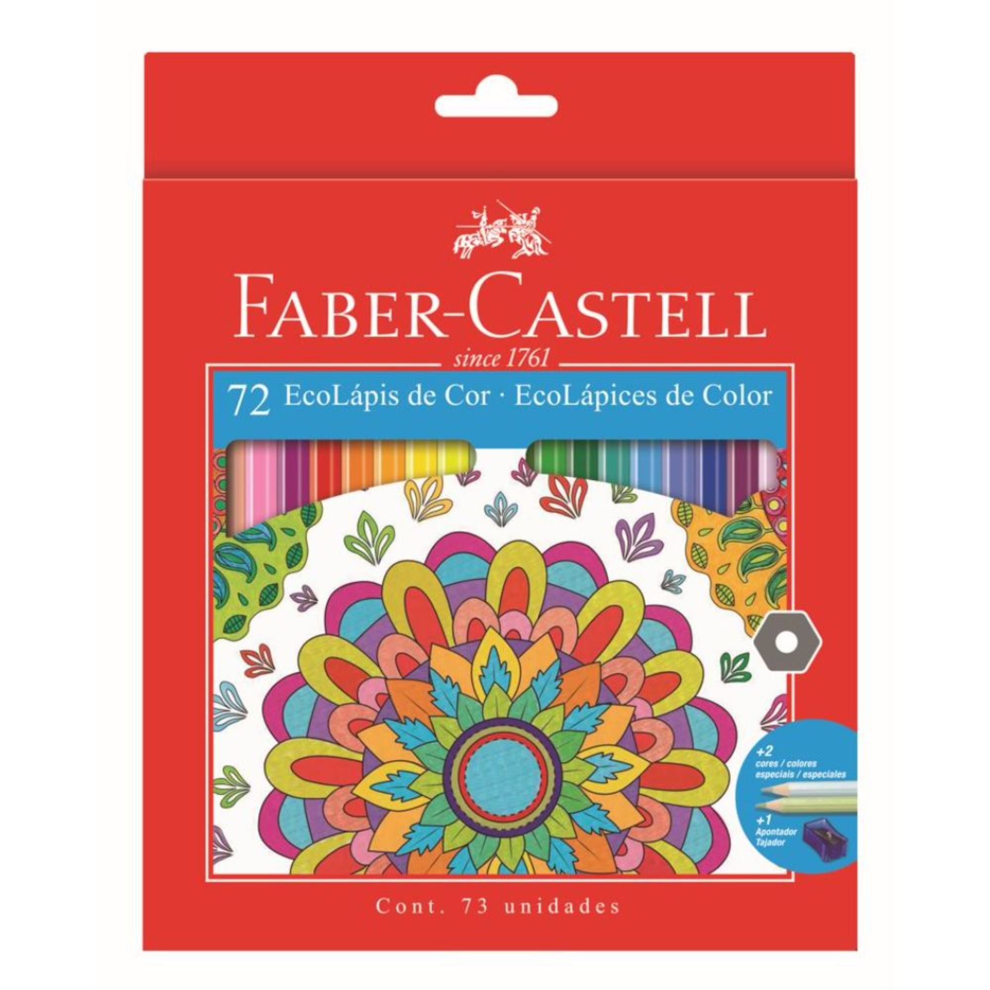Lápices de Color Faber-Castell x72 Colores + Sacapuntas