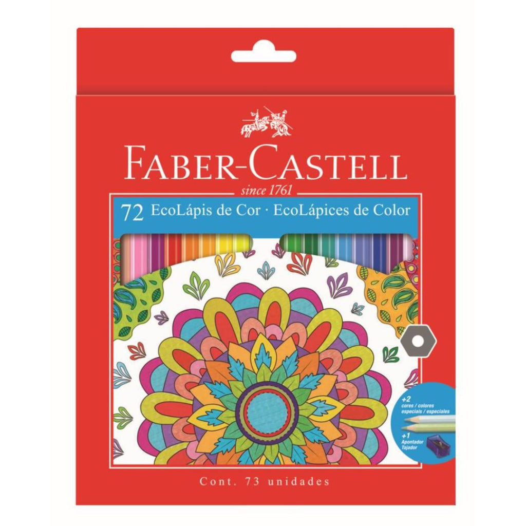 Lápices de Color Faber-Castell x72 Colores + Sacapuntas