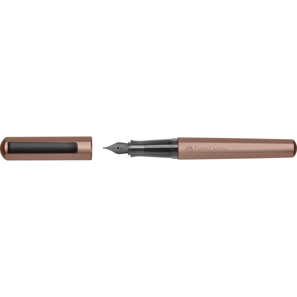 Pluma Estilográfica Hexo Faber-Castell Bronce