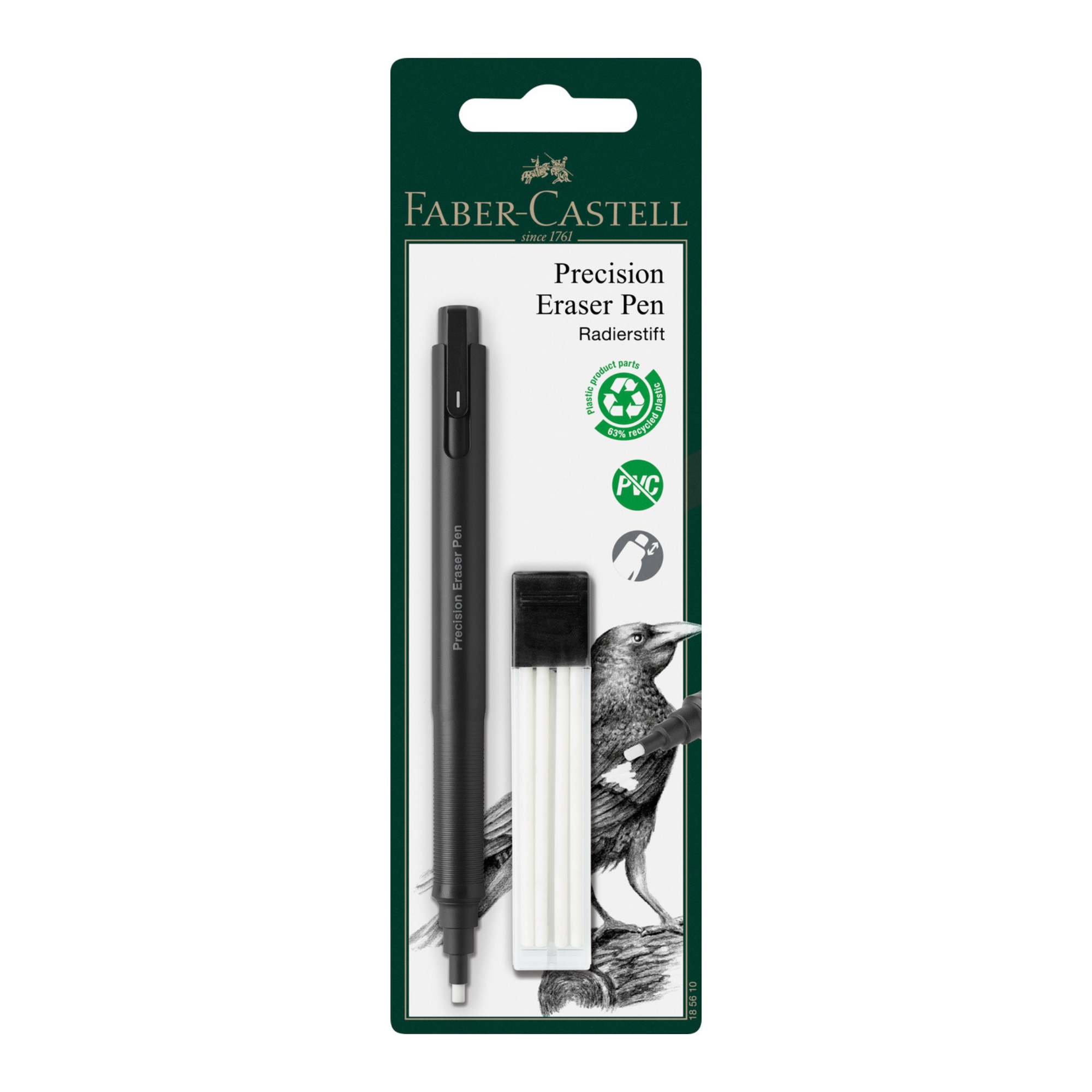 Goma de Precisión Para Borrar+Repuesto A&G Faber-Castell