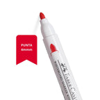 Plumón de Pizarra Winner 123  Faber-Castell 4mm rojo