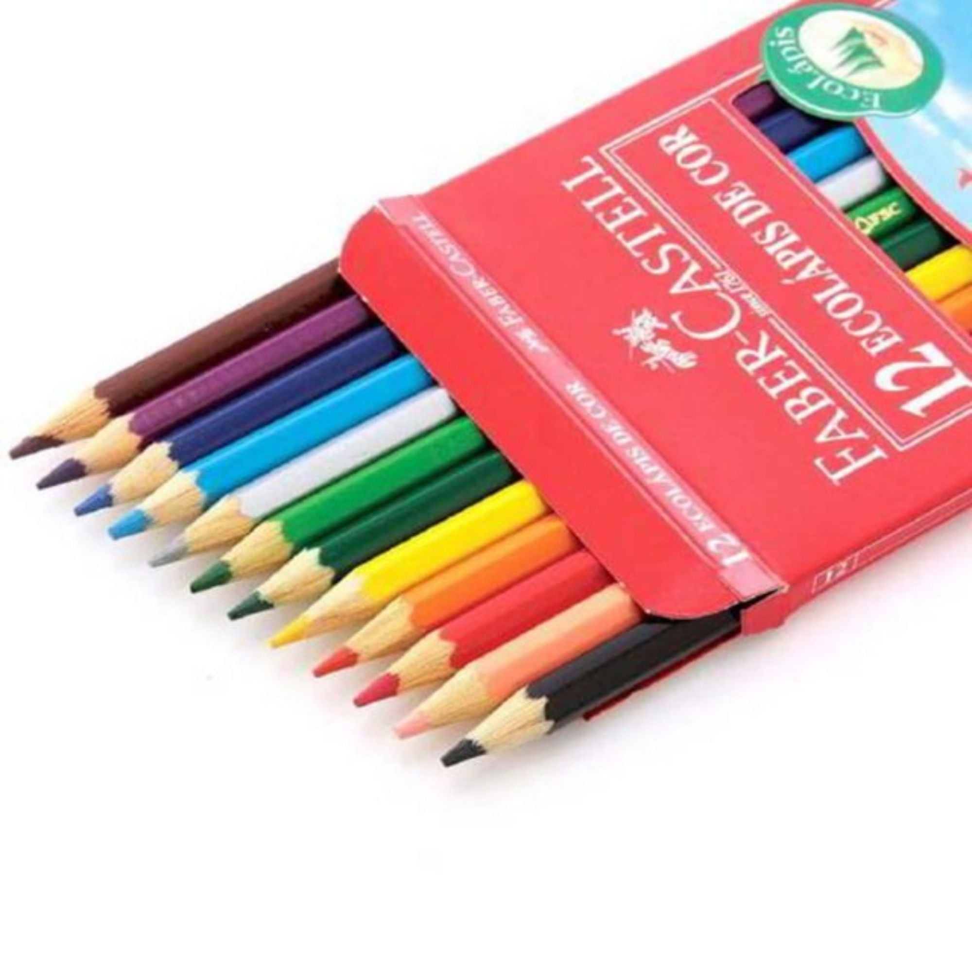 Ecolápiz Escolar Faber-Castell x 12 largos