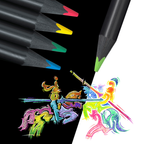 Ecolápices Faber-Castell Supersoft x12 Neón