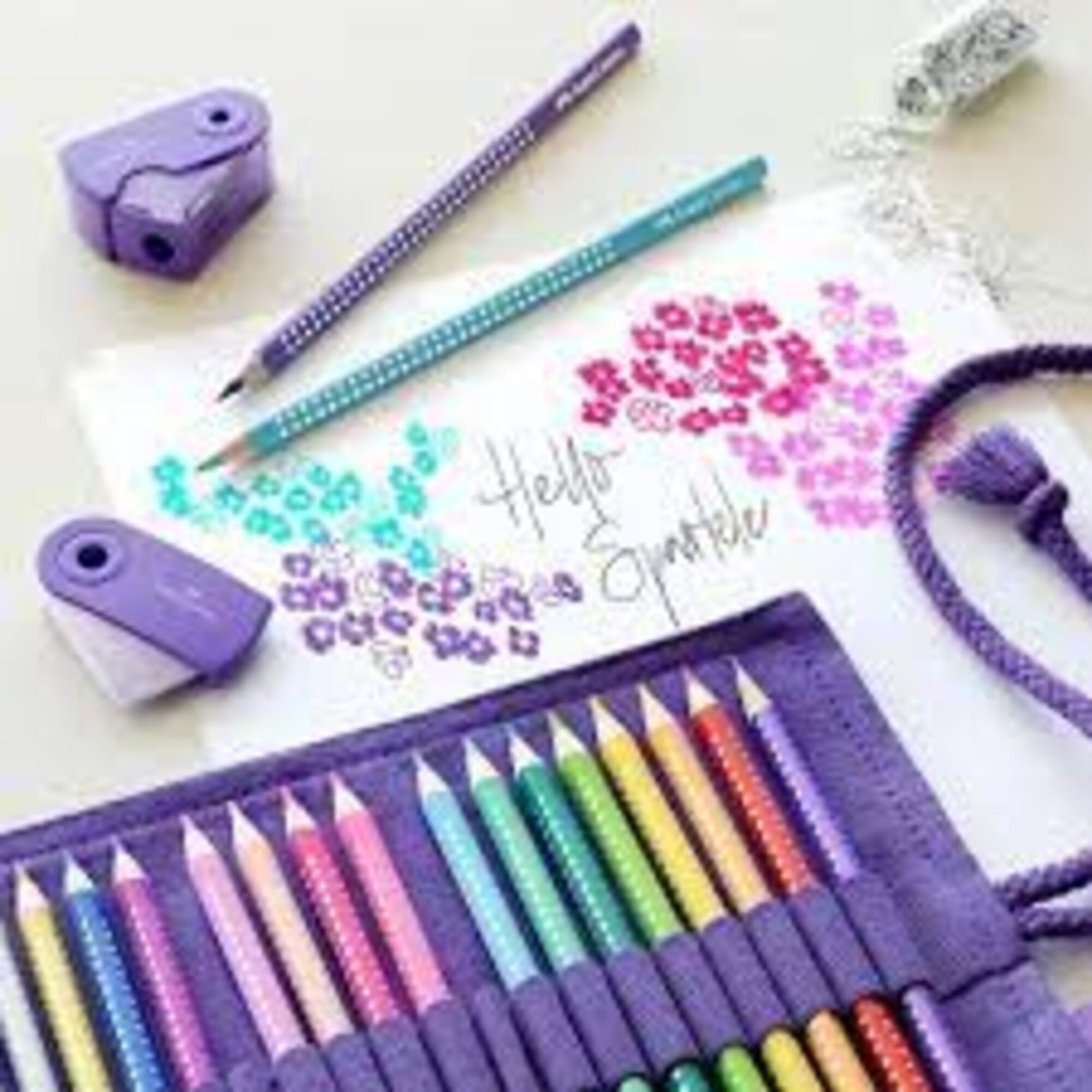 Lápices De Colores Sparkle x20 + Accesorios Faber-Castell