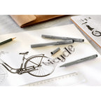 Rotulador Calibrado Eccopigment Negro Faber-Castell 8 Piezas