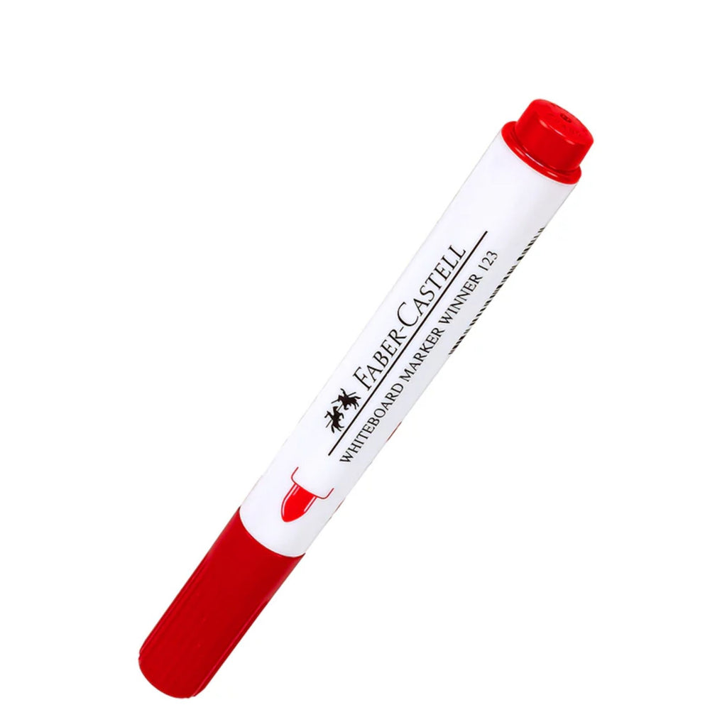 Plumón de Pizarra Winner 123  Faber-Castell 4mm rojo