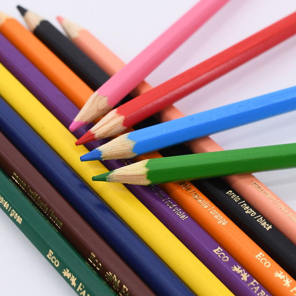 Ecolápiz Escolar Faber-Castell x 12 largos