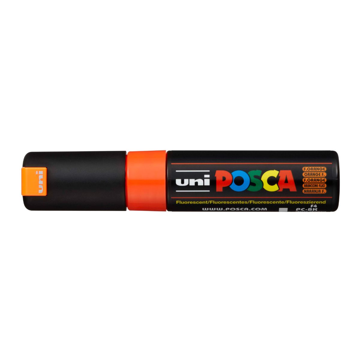 Marcador POSCA 8K Naranjo Fluor