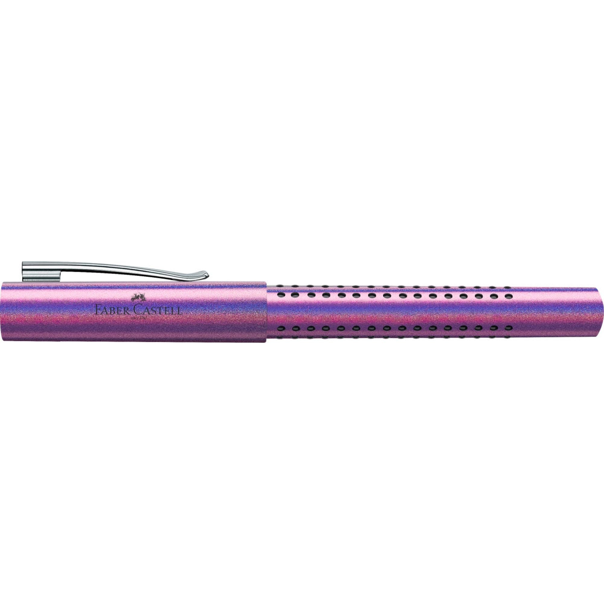 Pluma Estilográfica Grip Edition Faber-Castell M Glam Violet