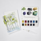 Acuarela Cotman Winsor & Newton Set 12 Colores + Pincel