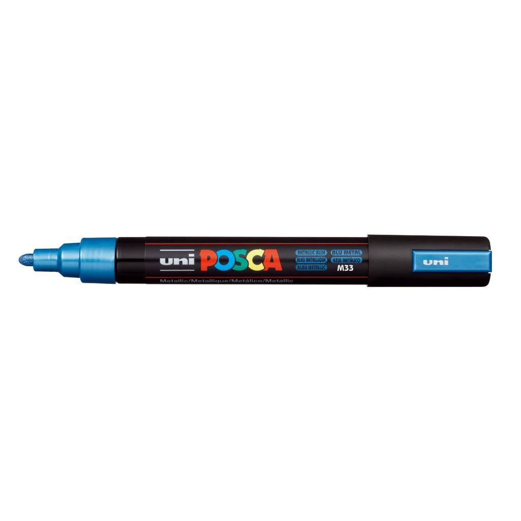 Marcadores POSCA 5M Azul Azul Metálico