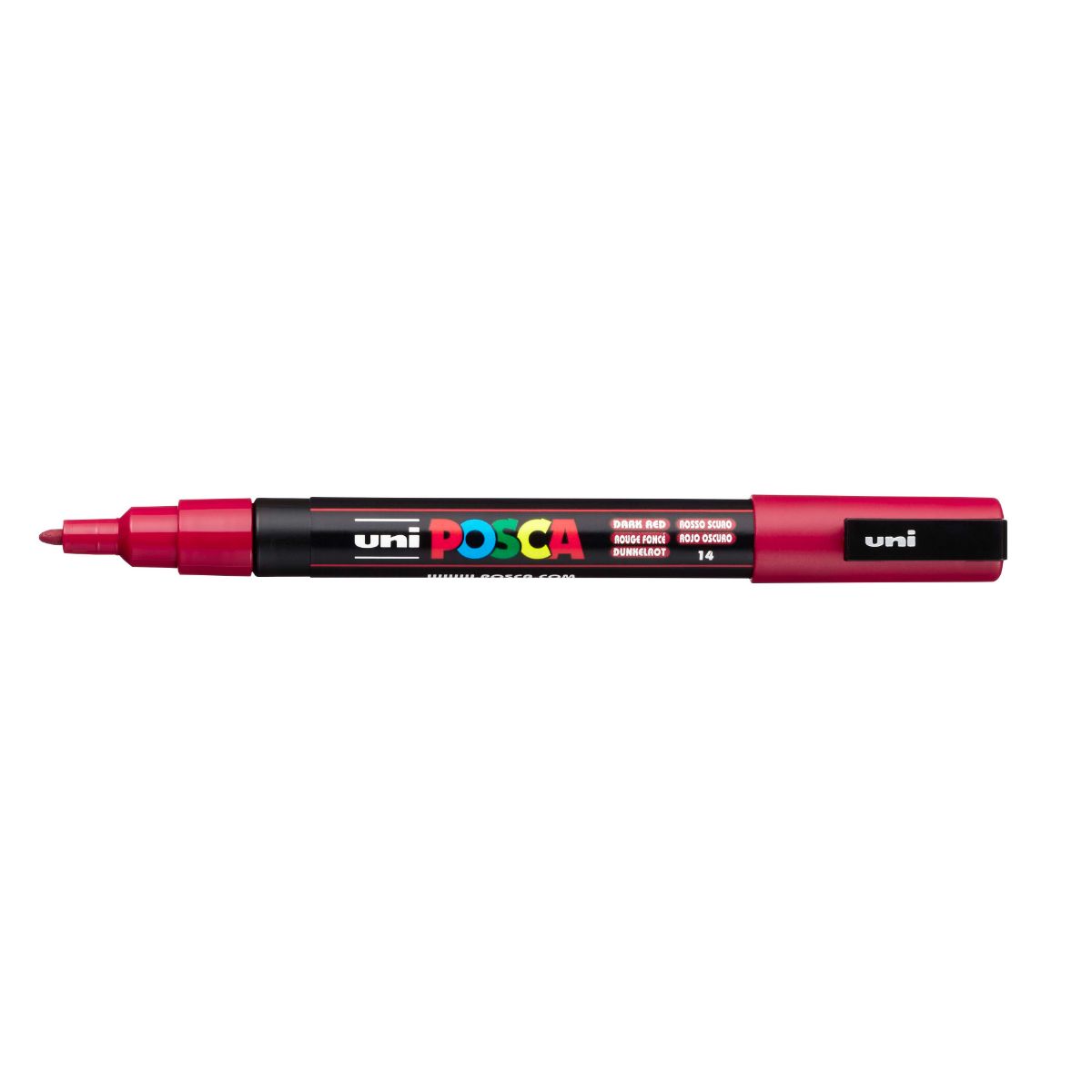 Marcador POSCA 3M Rojo Oscuro