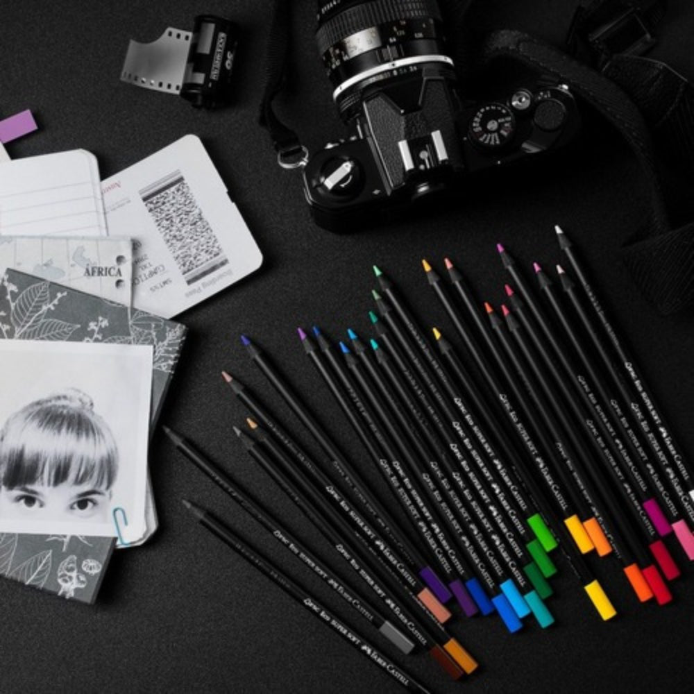 Lápices De Colores Super Soft Faber-Castell x50 Colores