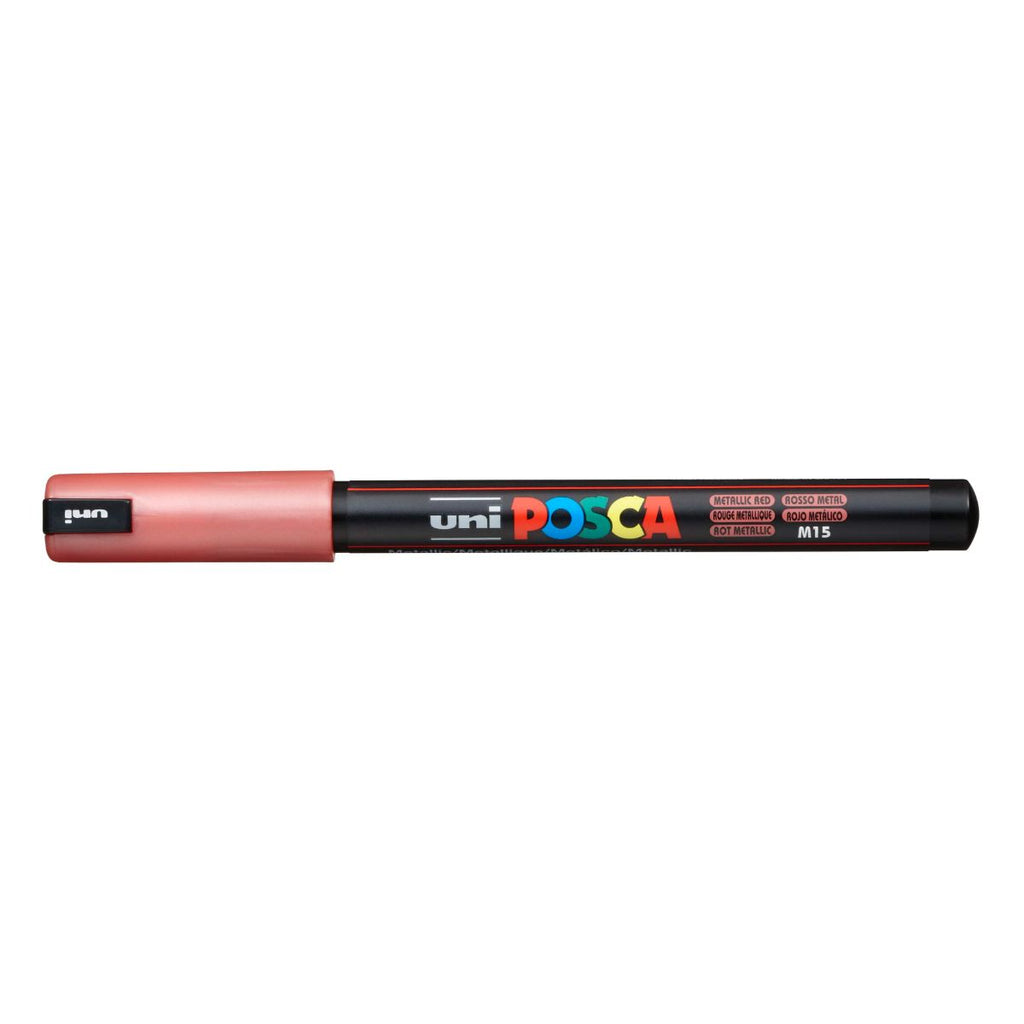 Marcador POSCA 1MR Rojo Metálico