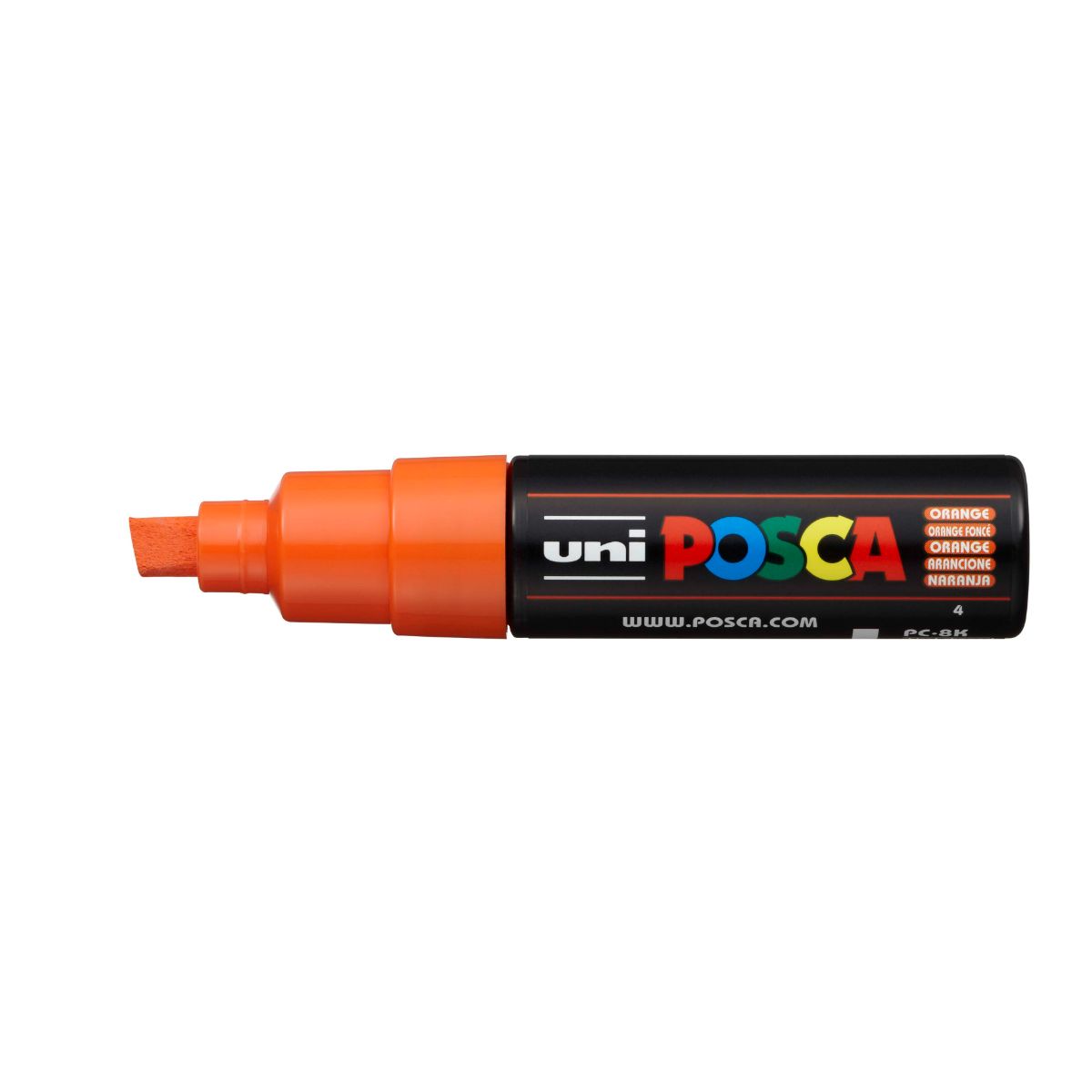 Marcador POSCA 8K Naranjo