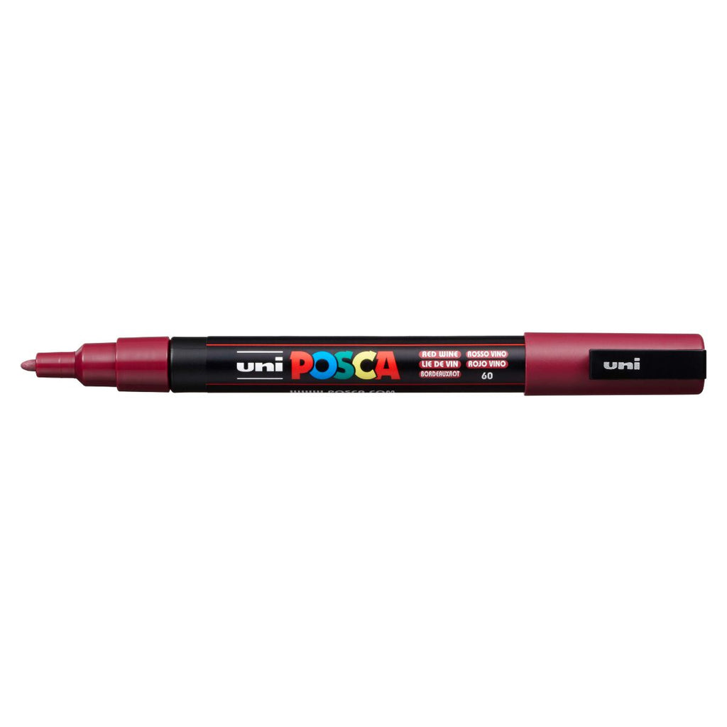 Marcador POSCA 3M Rojo Vino