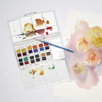 Acuarela Cotman winsor & Newton 24 Medio Godet Paint Plus
