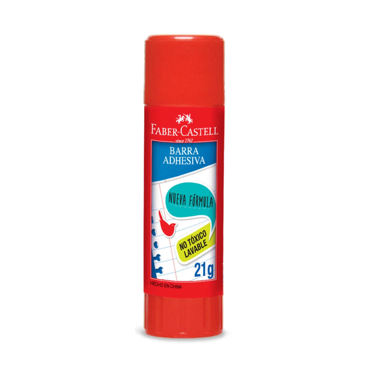 Pegamento En Barra Adhesiva Faber-Castell 21 Grs