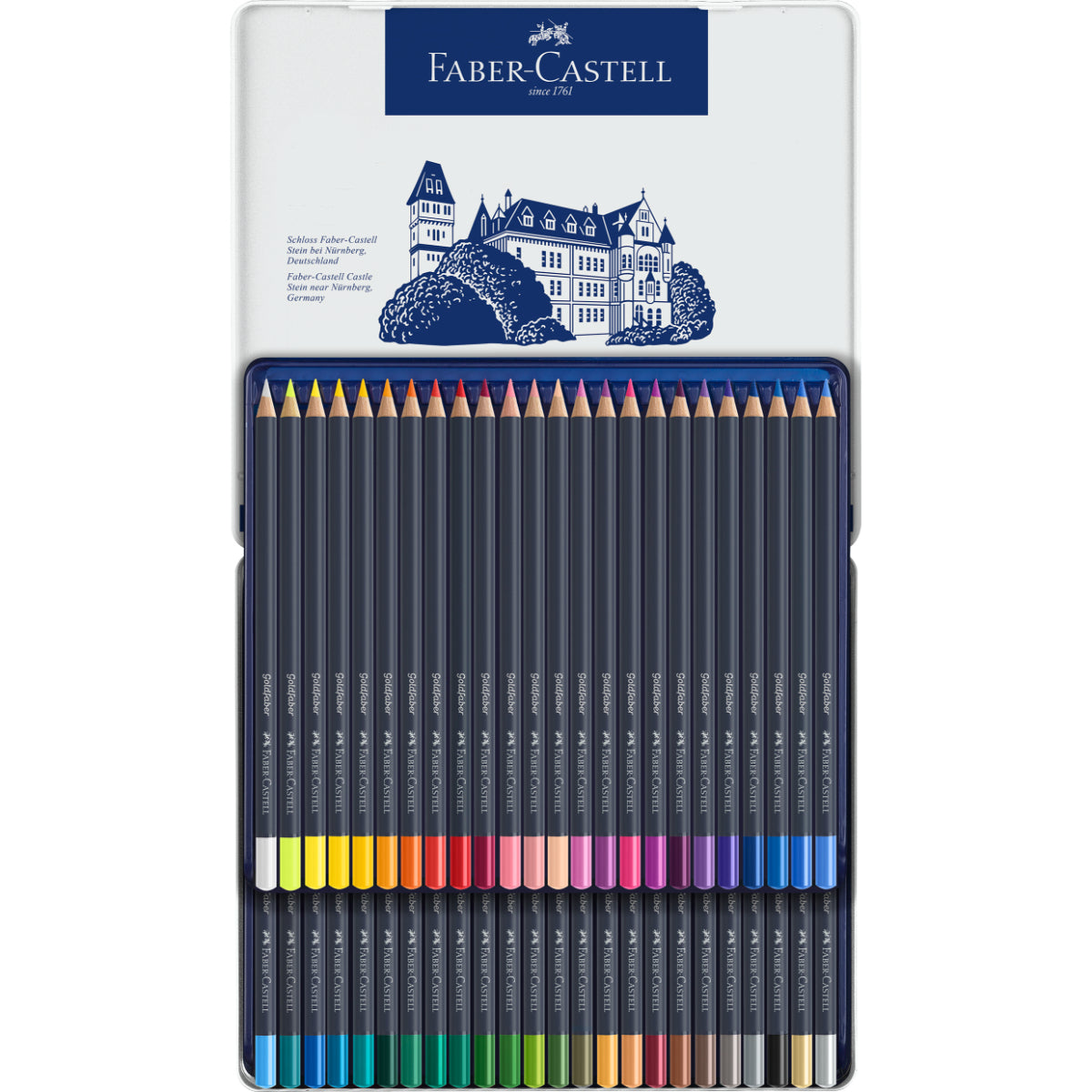 Lápiz De Color Goldfaber Faber-Castell x48 Colores