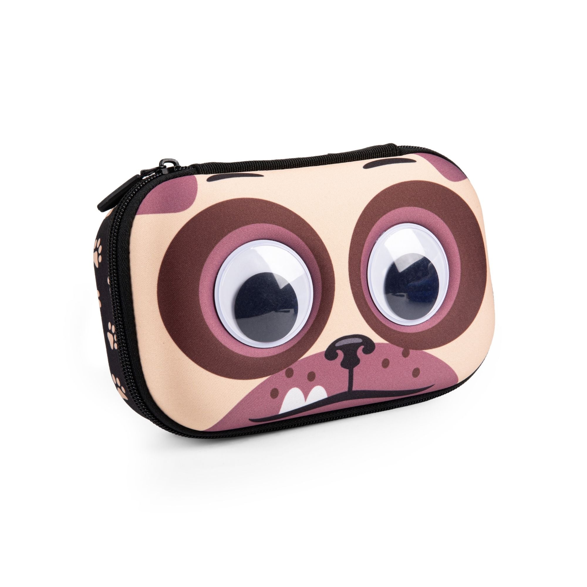 Estuchel Rígido Googly Eyed Pug