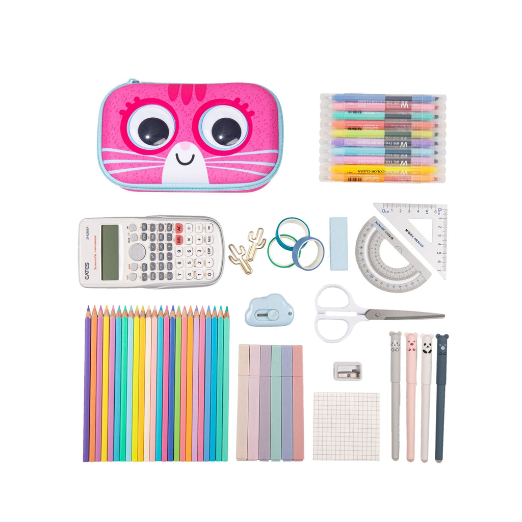 Estuche  Rígido Googly Eyed Kitty