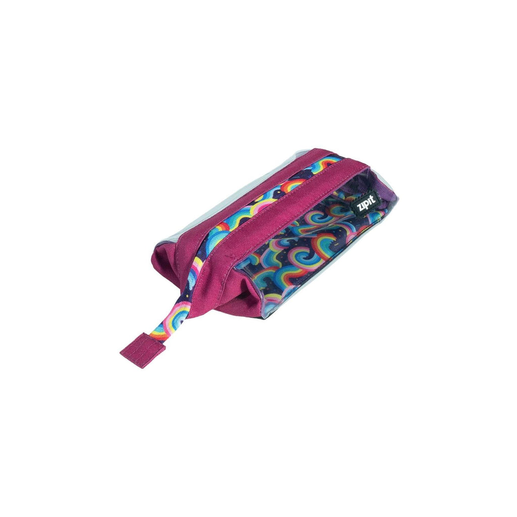 Estuche Lenny Faber-Castell Fucsia transparente