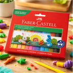 Plasticina Jumbo Faber-Castell X 12 Colores