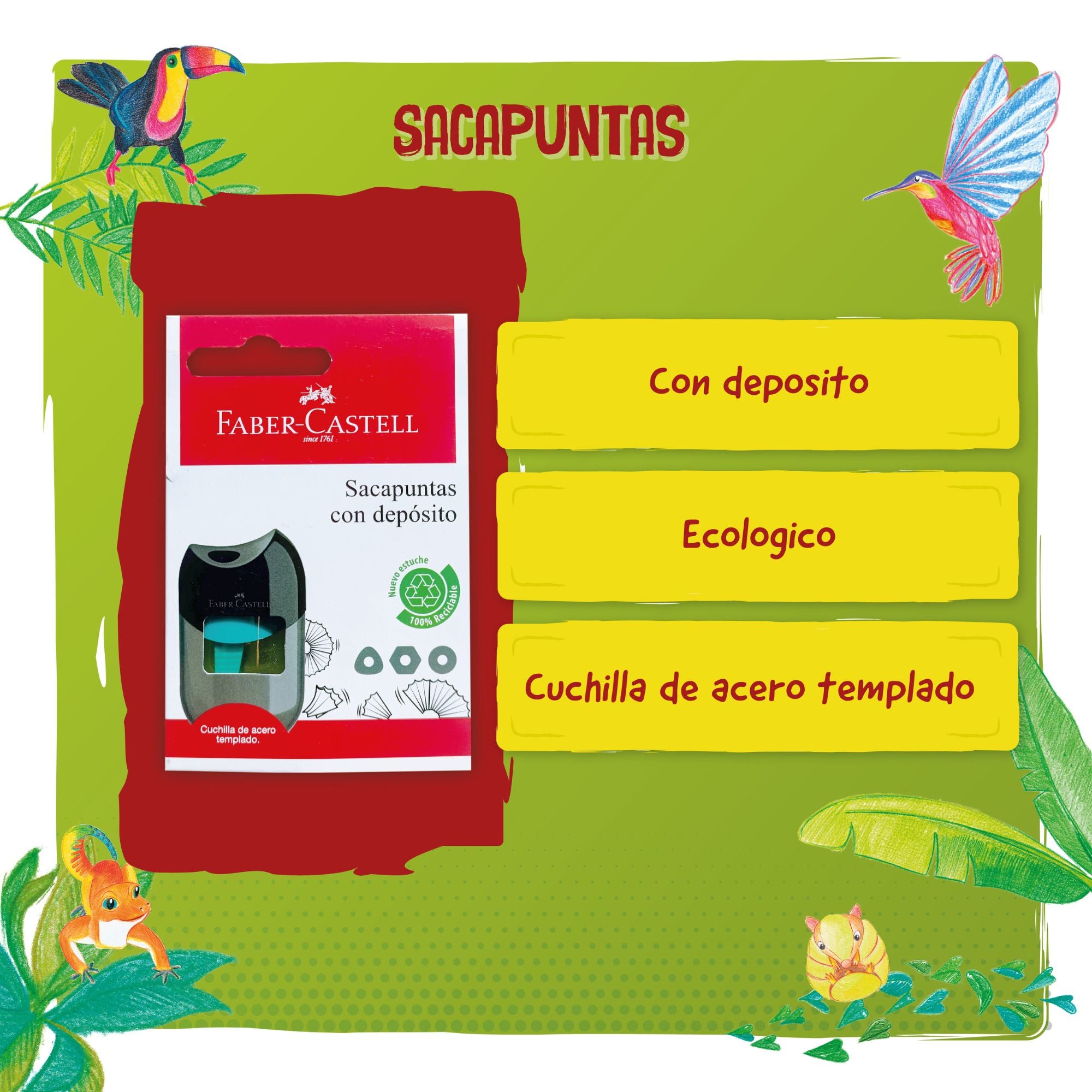 Sacapunta Deposito Faber-Castell 060100