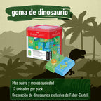 Goma d/borrar Faber-Castell Dinosaurio dyx24
