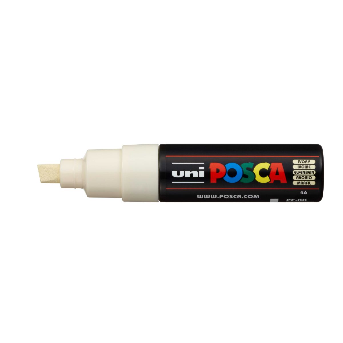 Marcador POSCA 8K Marfil