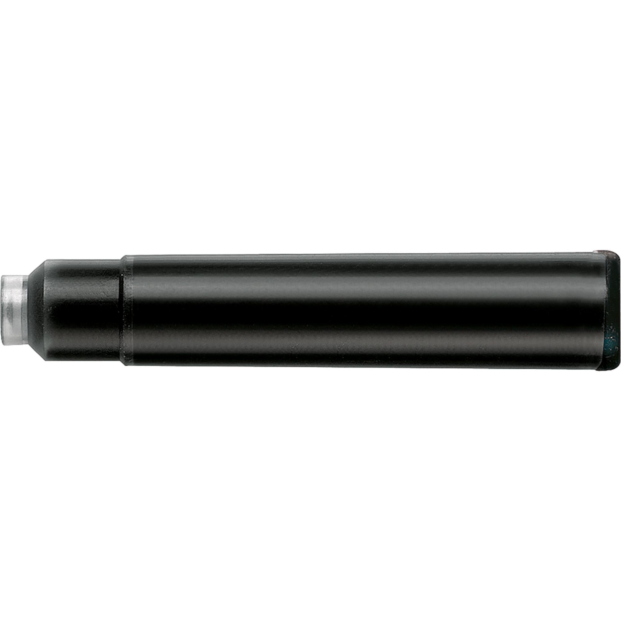 Cartuchos Repuesto De Tinta Negro Faber-Castell x6 und.