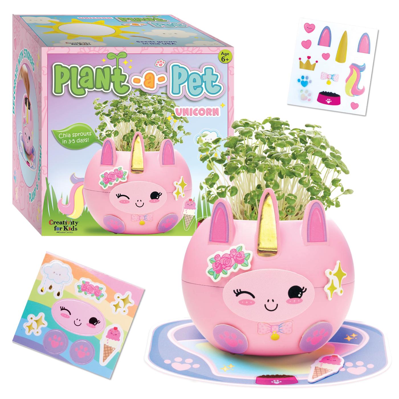Juguete Creativity for Kids Maceta Infantil Planta Unicornio