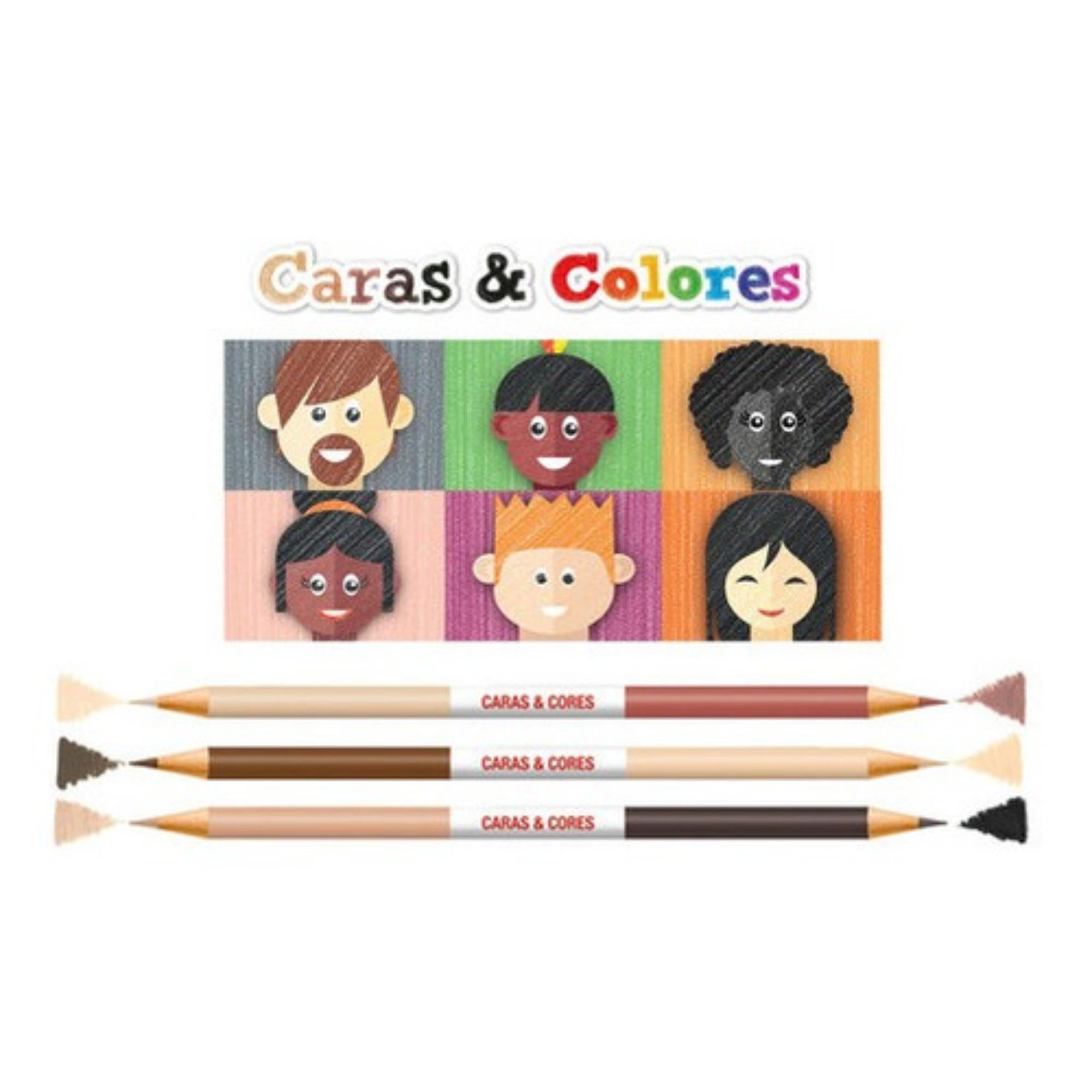 Lápices De Colores Caras Y Colores Faber-Castell x30 Colores