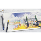 Lápiz Acuarelable Goldfaber Faber-Castell x12 Colores