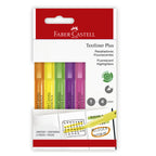 Destacador Textliner Plus Faber-Castell x5 Colores Neón