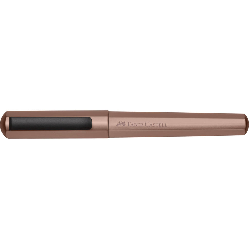 Pluma Estilográfica Hexo Faber-Castell Bronce