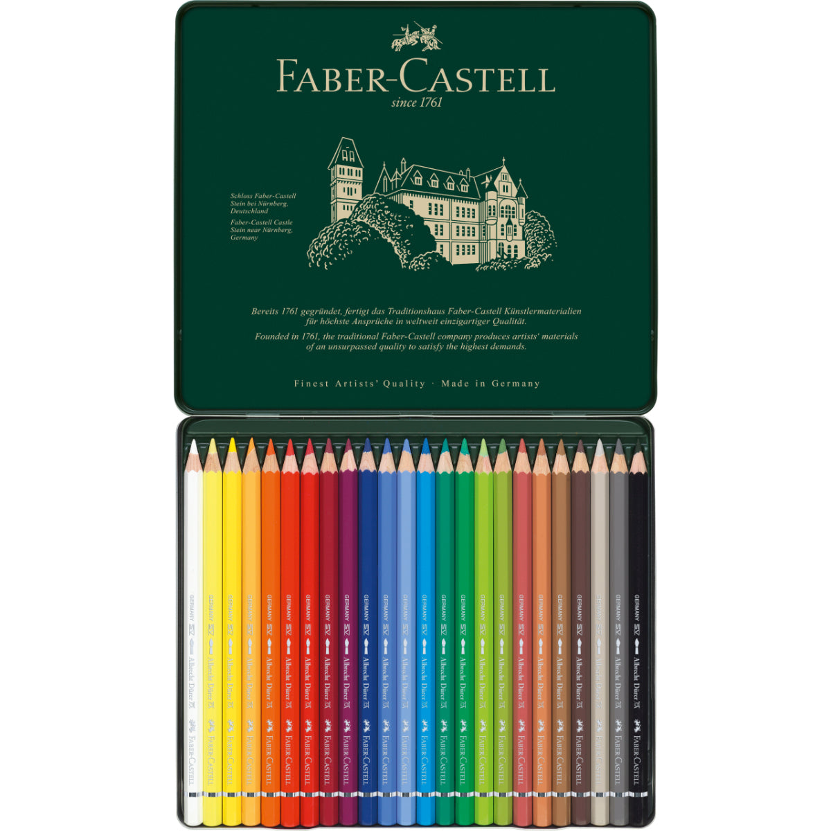 Lápiz Acuarelable A.Dürer Faber-Castell x24 Colores