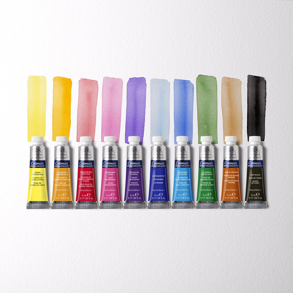 Set Inicial Acuarela Cotman Winsor & Newton 10x5ml