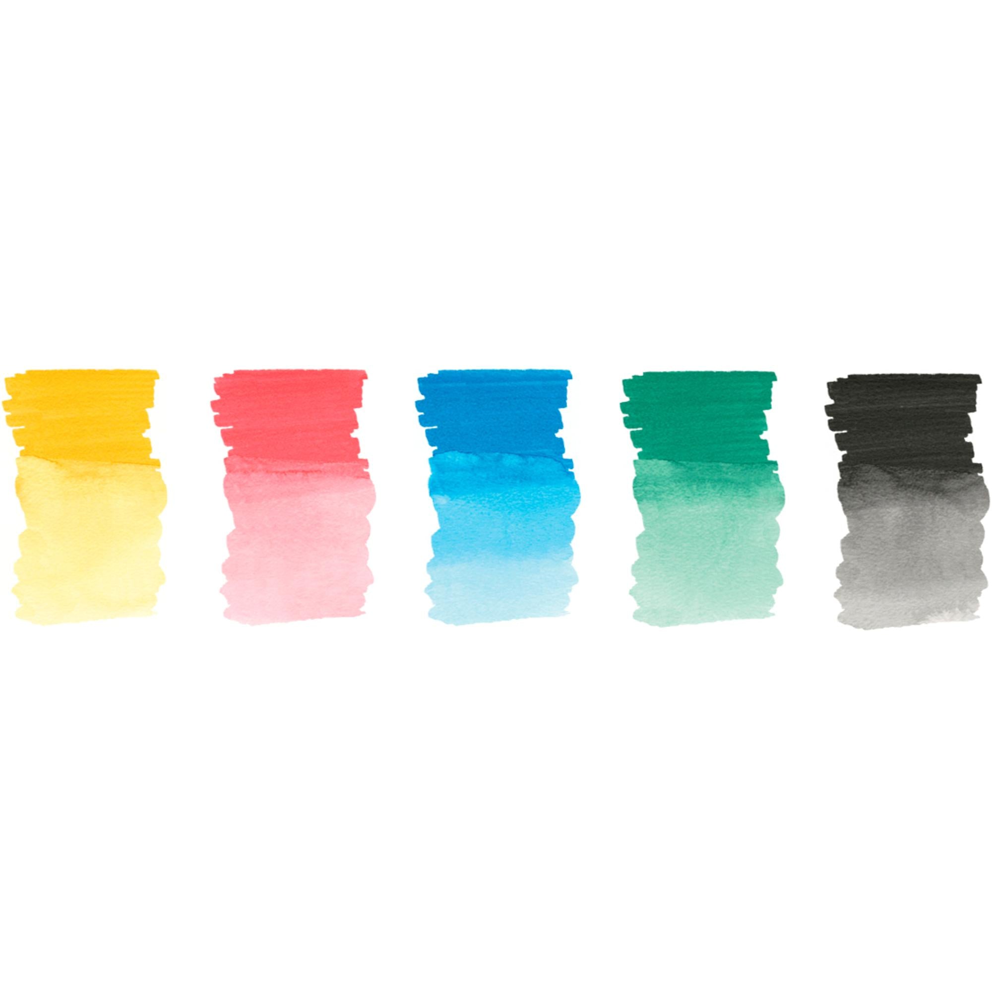 Marcadores Acuarelables A.Dürer Faber-Castell x5 Colores
